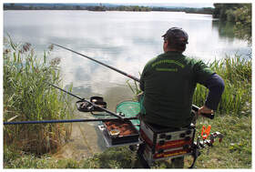 Hegefischen am KAF III E &amp;#8230; Profi am Werk &amp;#8230;