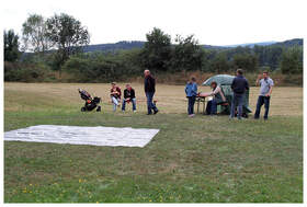 &amp;#8230; Zielwerfen mit der Castingrute &amp;#8230;