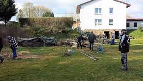 18.04.2015 Arbeitseinsatz Schwarzer Hecht