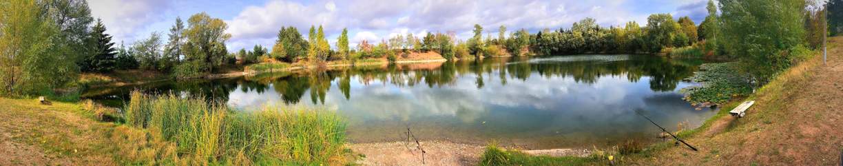 Panorama im Herbst